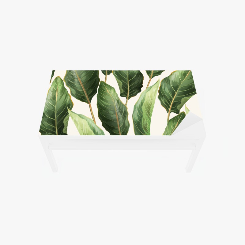 Tischaufkleber und Schreibtischaufkleber handgezeichnetes burger-muster auf schwarzem hintergrund – Wallnifity®