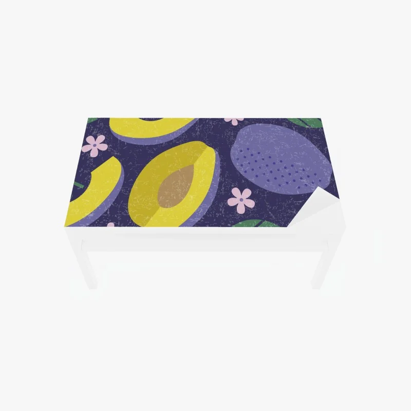 Tischaufkleber und Schreibtischaufkleber tropischer palmenstrand – Wallnifity®