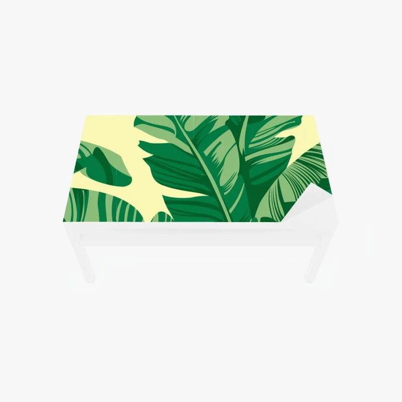 Tischaufkleber und Schreibtischaufkleber wasserfall in moosiger schlucht mit steinbrücke – Wallnifity®