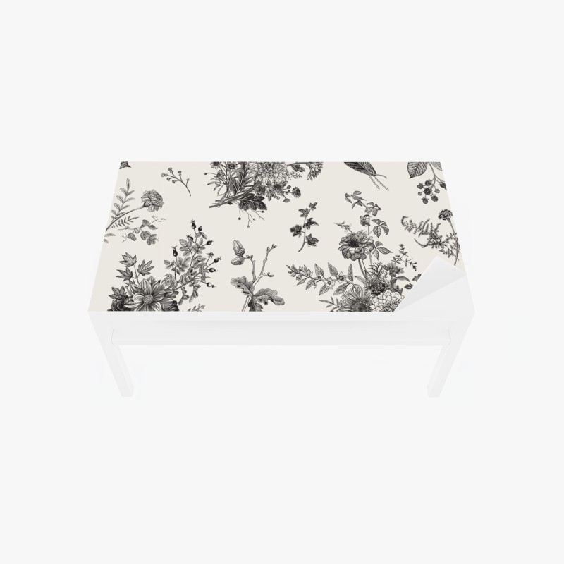 Tischaufkleber und Schreibtischaufkleber ätherische wolkenlandschaft – Wallnifity®