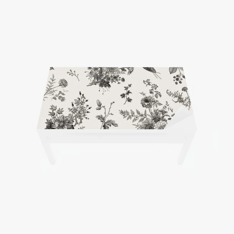 Tischaufkleber und Schreibtischaufkleber türkisfarbener wasserfall im herbst – Wallnifity®