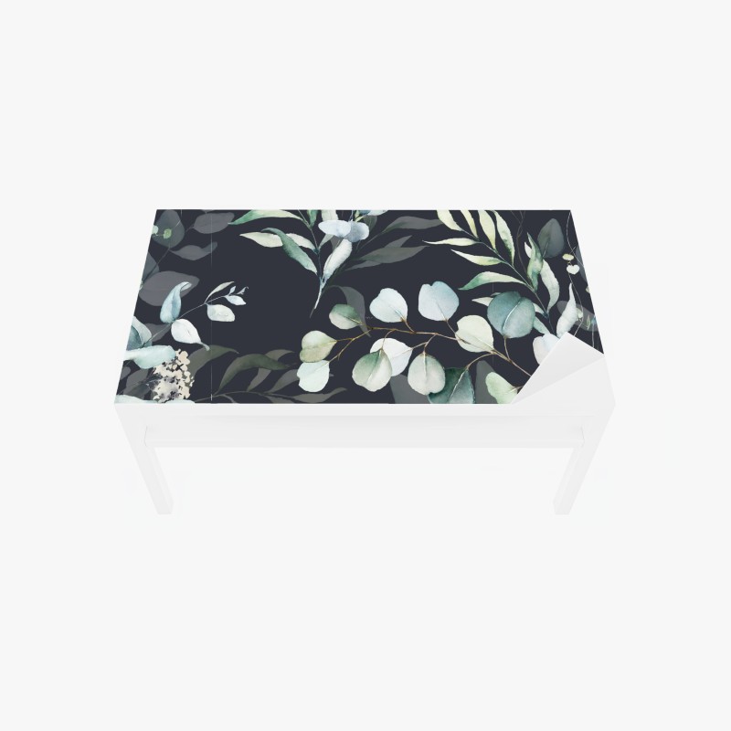 Tischaufkleber und Schreibtischaufkleber monstera blatt botanisches muster – Wallnifity®