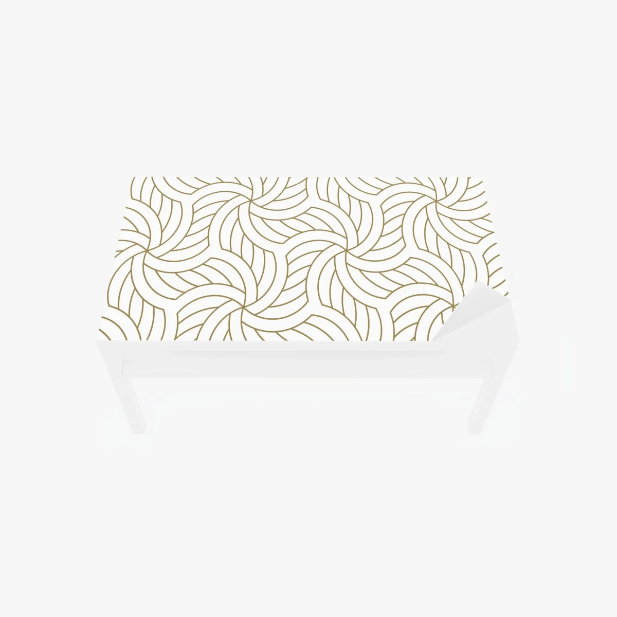 Tischaufkleber und Schreibtischaufkleber goldenes geometrisches wirbelmuster – Wallnifity® Tischaufkleber und Schreibtischaufkleber goldenes geometrisches wirbelmuster – Wallnifity®