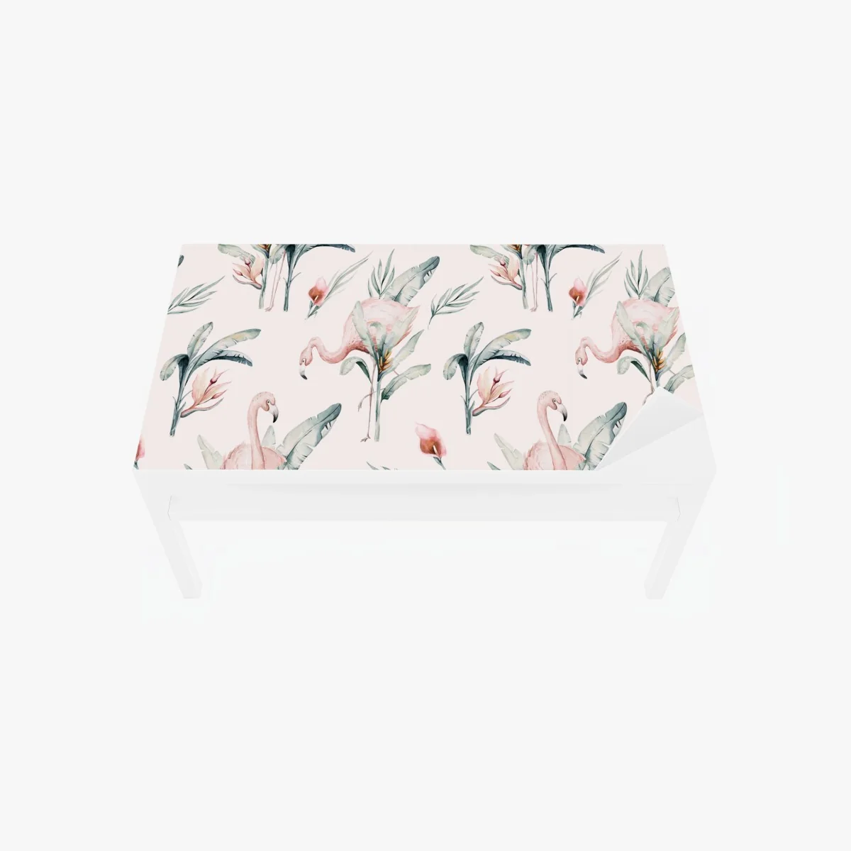 Tischaufkleber und Schreibtischaufkleber aquarell flamingo tropisches muster – Wallnifity® Tischaufkleber und Schreibtischaufkleber aquarell flamingo tropisches muster – Wallnifity®