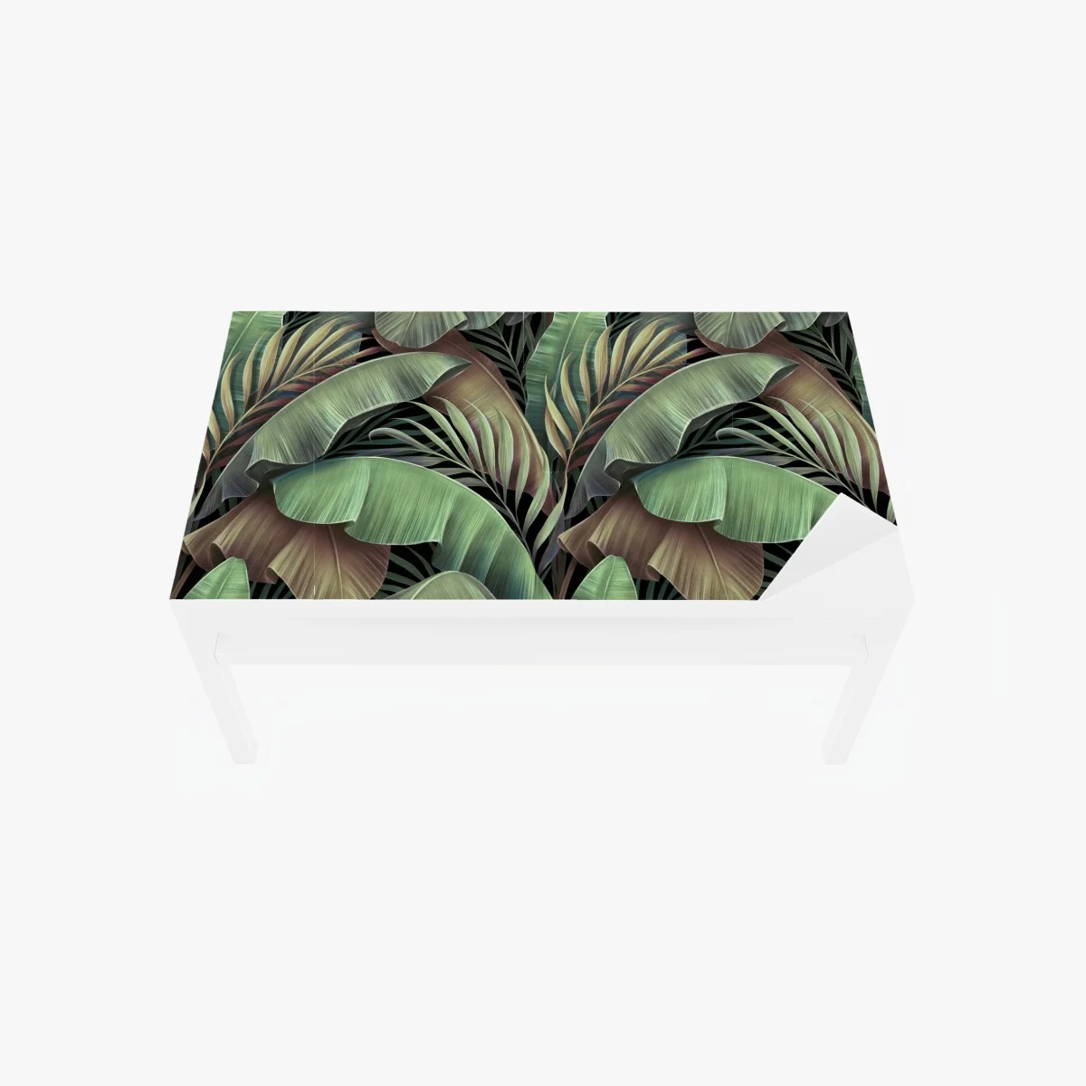 Tischaufkleber und Schreibtischaufkleber tropisches blättermuster – Wallnifity® Tischaufkleber und Schreibtischaufkleber tropisches blättermuster – Wallnifity®