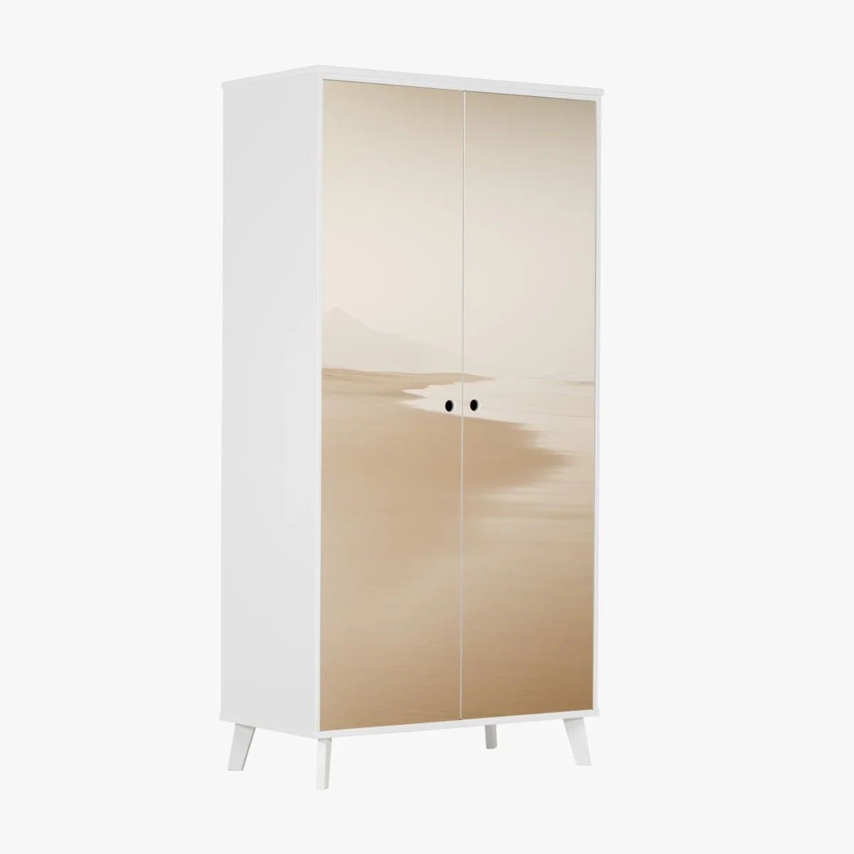 Schrankaufkleber ruhiger sepia strand – Wallnifity® Schrankaufkleber ruhiger sepia strand – Wallnifity®