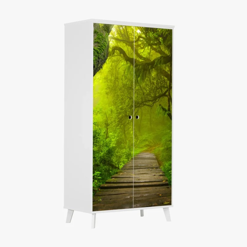 Schrankaufkleber schwarzer marmor mit goldenen adern – Wallnifity®