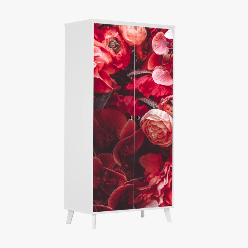 Schrankaufkleber muster mit craft-bier kronkorken – Wallnifity®