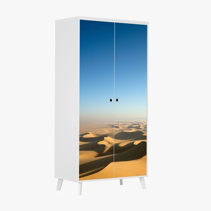 Schrankaufkleber dunkle marmortextur mit blauen adern – Wallnifity®