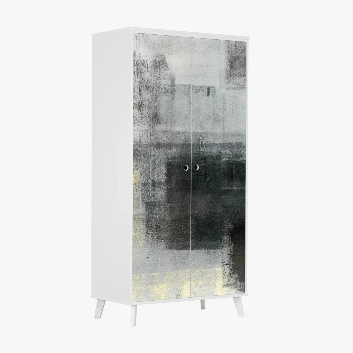 Schrankaufkleber subtile monochrome textur – Wallnifity® Schrankaufkleber subtile monochrome textur – Wallnifity®