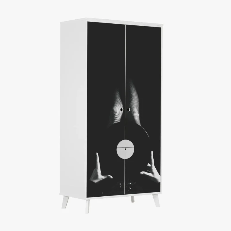 Schrankaufkleber weiche blaue sterne für das kinderzimmer – Wallnifity®