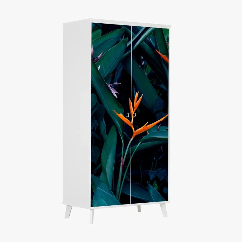 Schrankaufkleber dunkelgrauer marmor mit goldenen adern – Wallnifity®