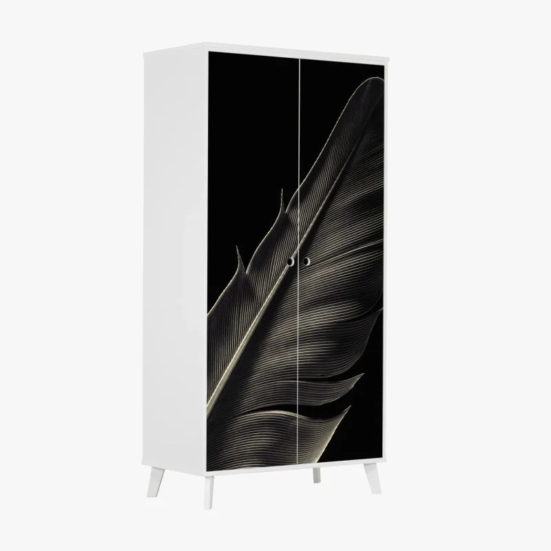 Schrankaufkleber grüne marmortextur abstrakt – Wallnifity®