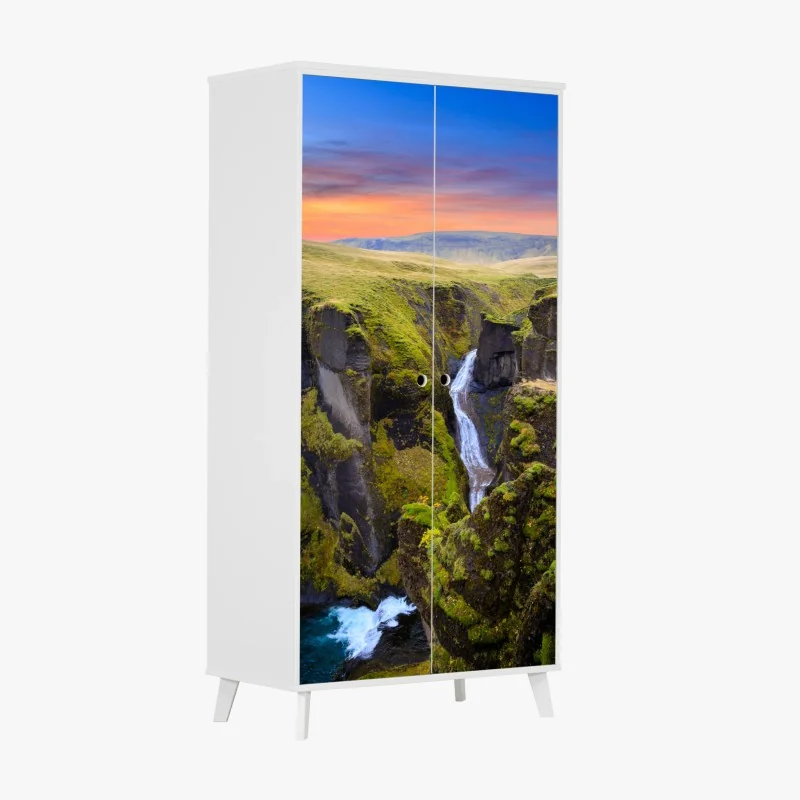 Schrankaufkleber sonnenaufgang über der Phang Nga Bucht – Wallnifity®