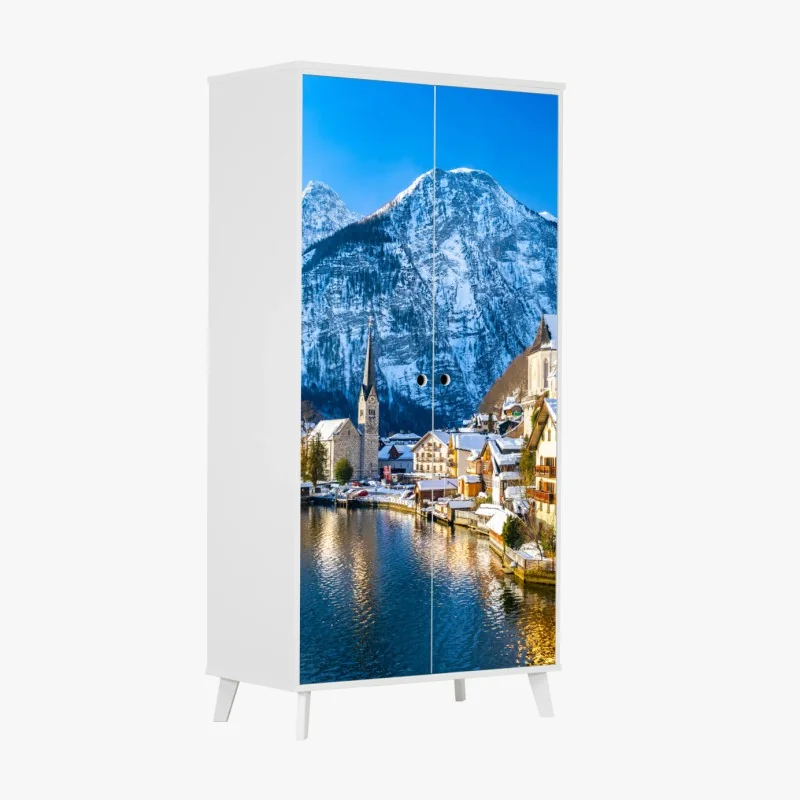 Schrankaufkleber vintage kassettenmuster – Wallnifity®