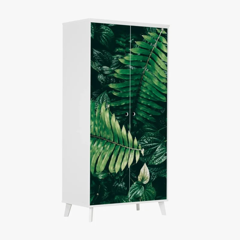 Schrankaufkleber blaue gasse in Chefchaouen – Wallnifity®