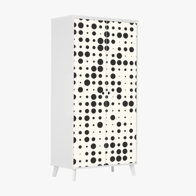 Schrankaufkleber dunkelgrauer marmor mit goldenen adern – Wallnifity®