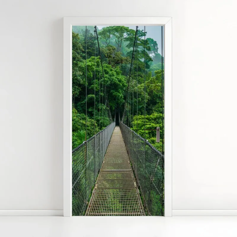 Türaufkleber sonniges strandmuster mit schirmen – Wallnifity®