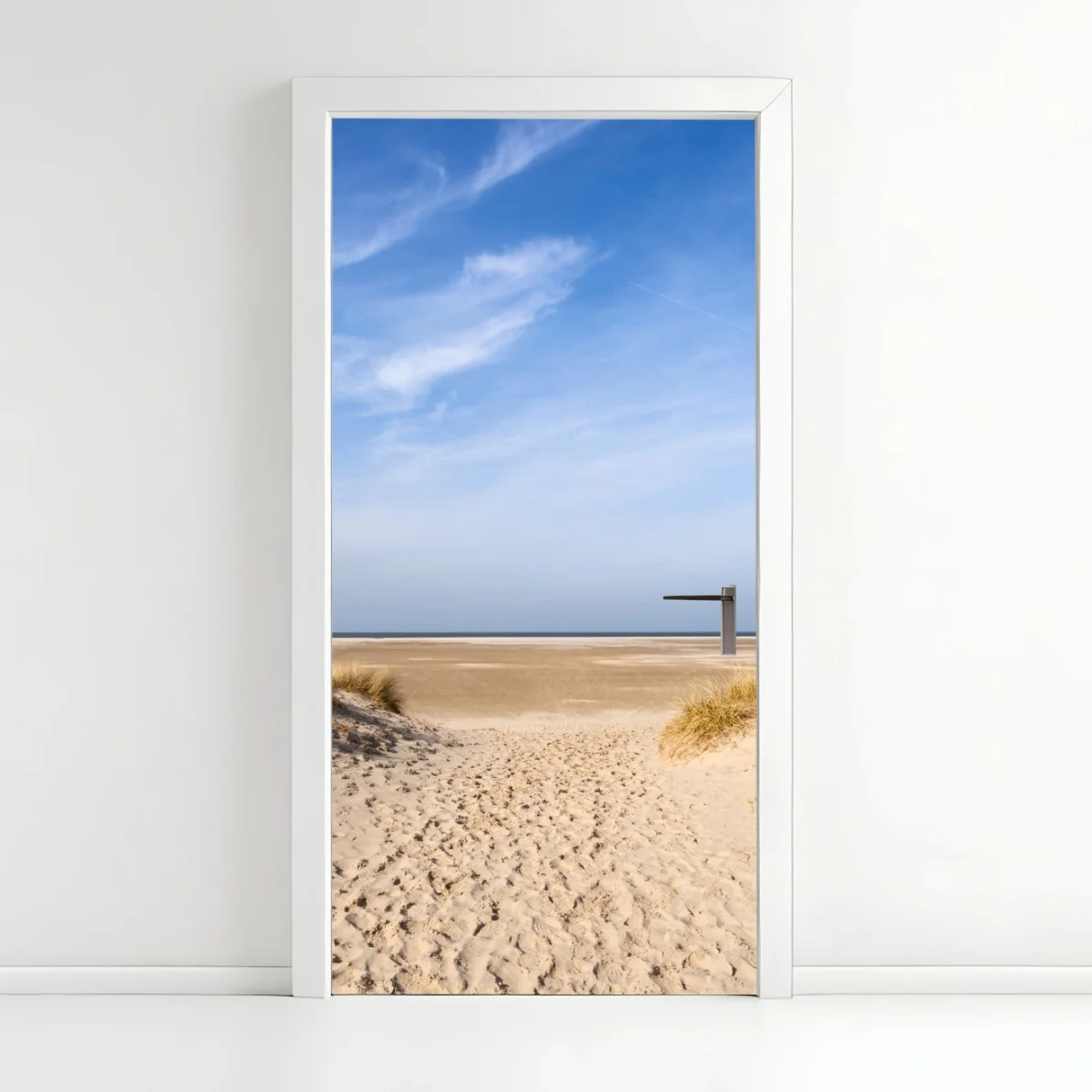 Türaufkleber ruhige dünen an der deutschen küste – Wallnifity® Türaufkleber ruhige dünen an der deutschen küste – Wallnifity®
