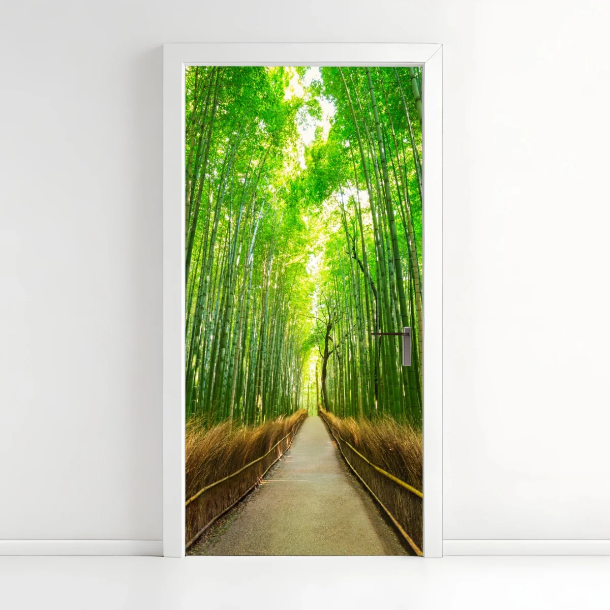Türaufkleber ruhiger bambusweg in Kyoto – Wallnifity® Türaufkleber ruhiger bambusweg in Kyoto – Wallnifity®