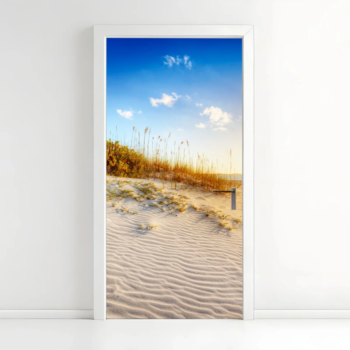 Türaufkleber sonnenuntergang über sanddünen von Grace Bay – Wallnifity® Türaufkleber sonnenuntergang über sanddünen von Grace Bay – Wallnifity®