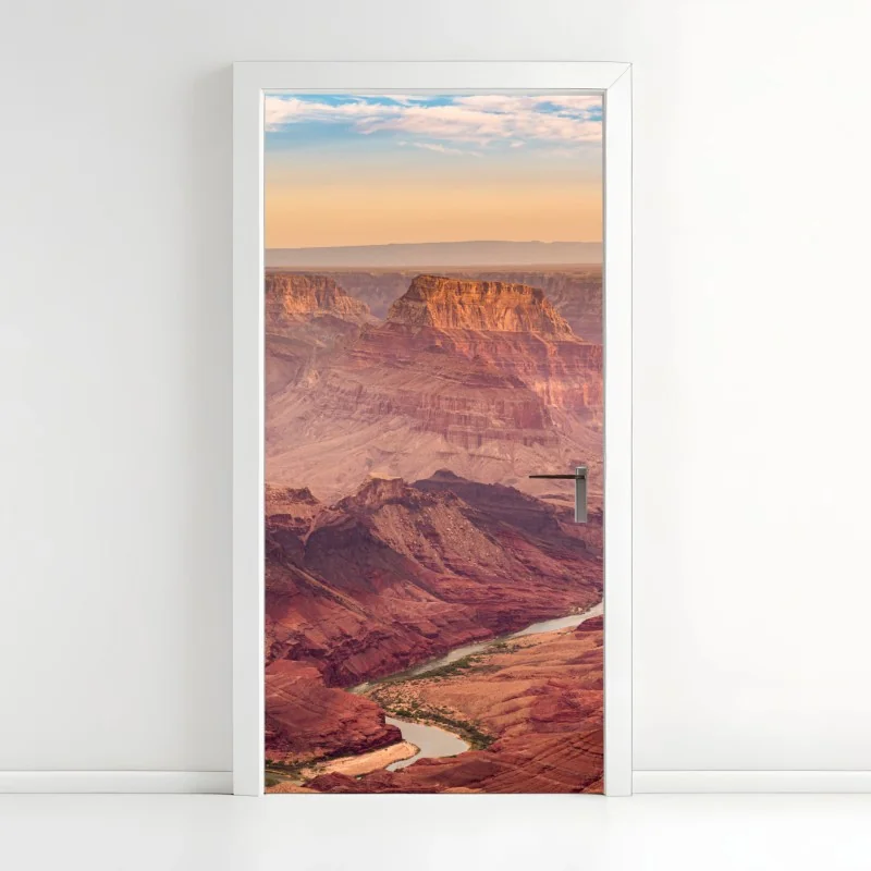Türaufkleber Grand Canyon sonnenuntergang panorama