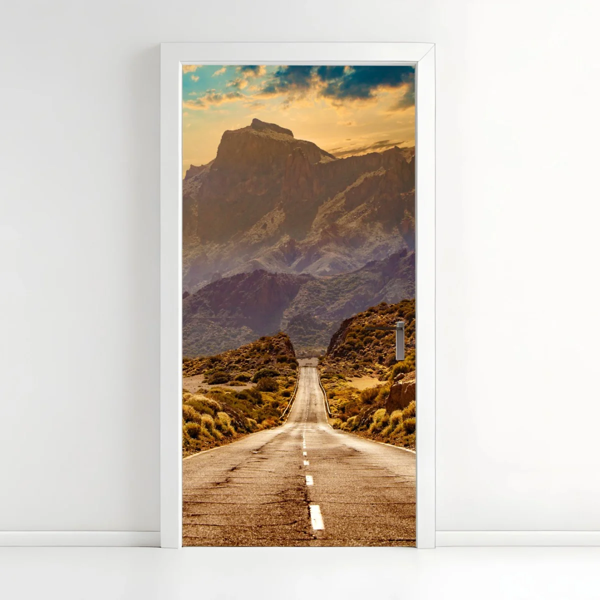 Türaufkleber straße in die berge auf Teneriffa – Wallnifity® Türaufkleber straße in die berge auf Teneriffa – Wallnifity®