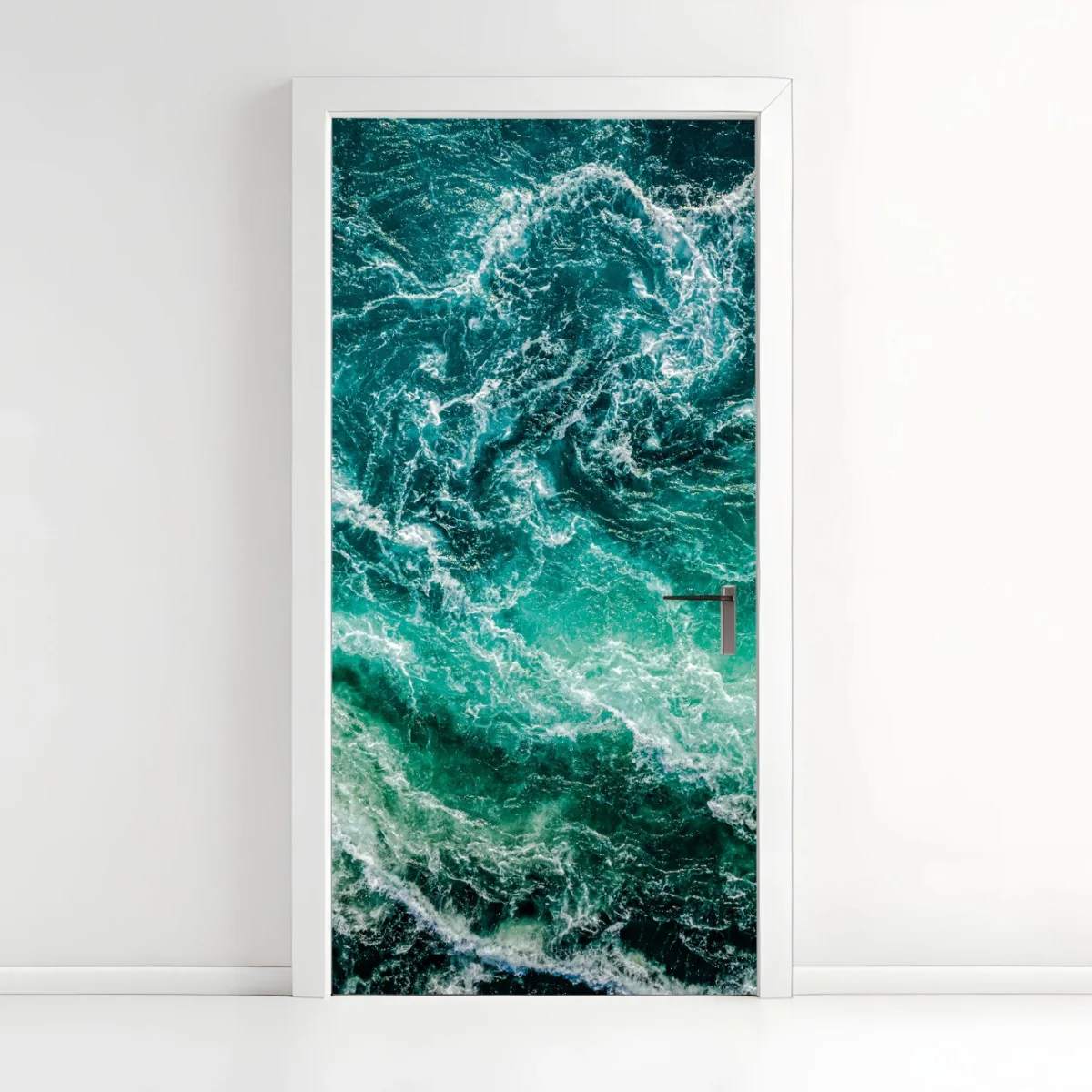 Türaufkleber maelstrom bei Saltstraumen, Norwegen – Wallnifity® Türaufkleber maelstrom bei Saltstraumen, Norwegen – Wallnifity®