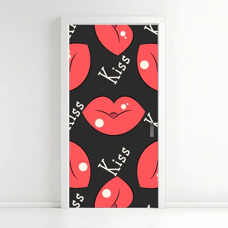 Türaufkleber Dubai Marina panorama skyline – Wallnifity®