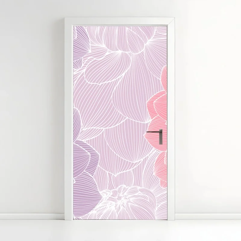 Türaufkleber zeitlose New York skyline mit Empire State Building – Wallnifity®