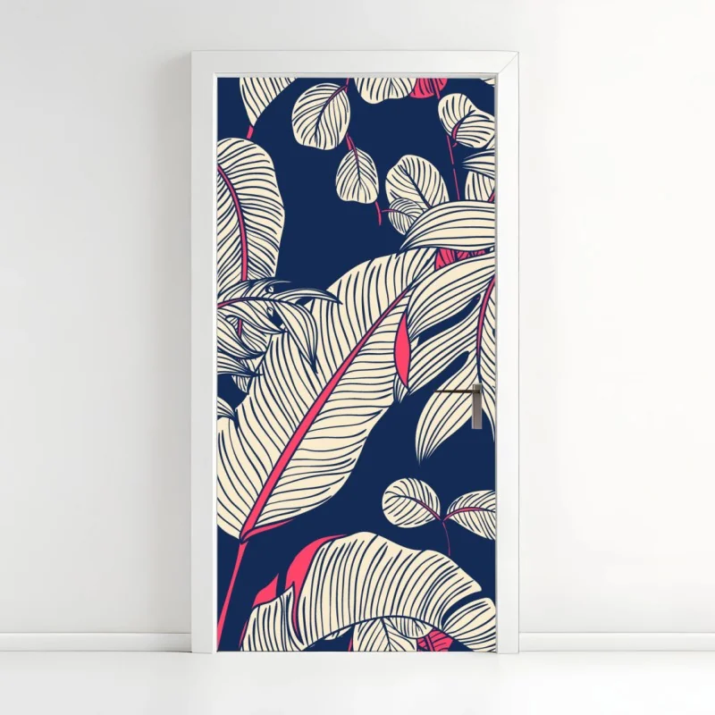 Türaufkleber luftpanorama der küste von Rhodos – Wallnifity®