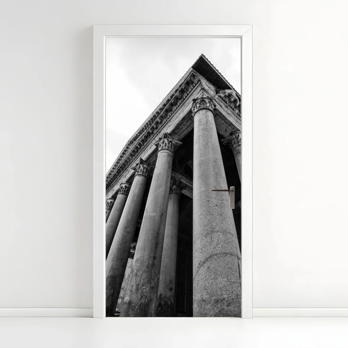 Türaufkleber majestätische säulen des Pantheon in Rom – Wallnifity®