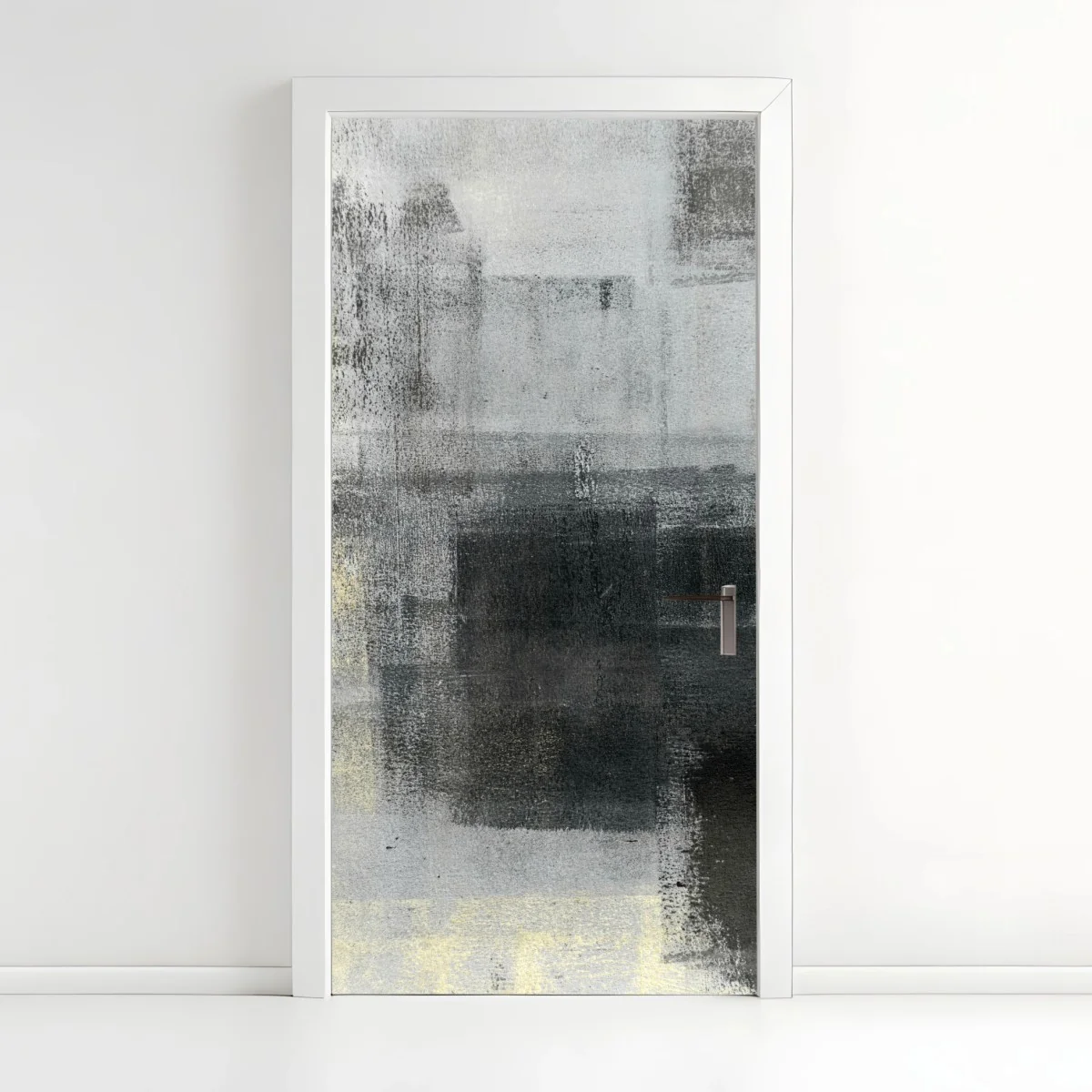 Türaufkleber subtile monochrome textur – Wallnifity®