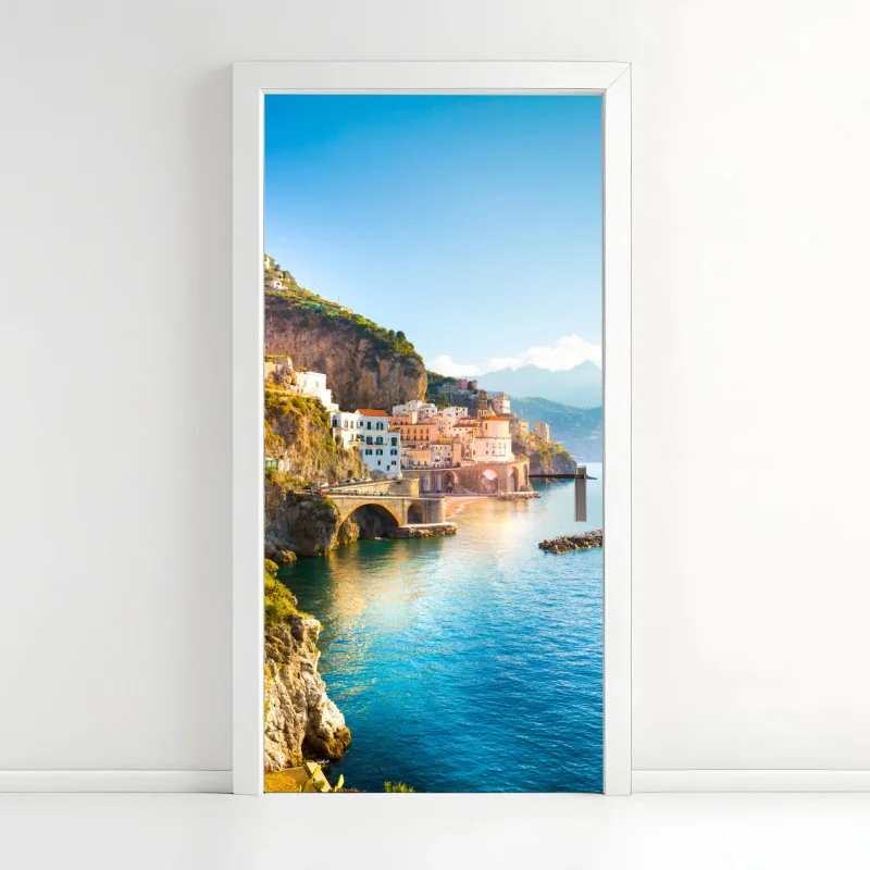 Türaufkleber sonnige Amalfiküste
