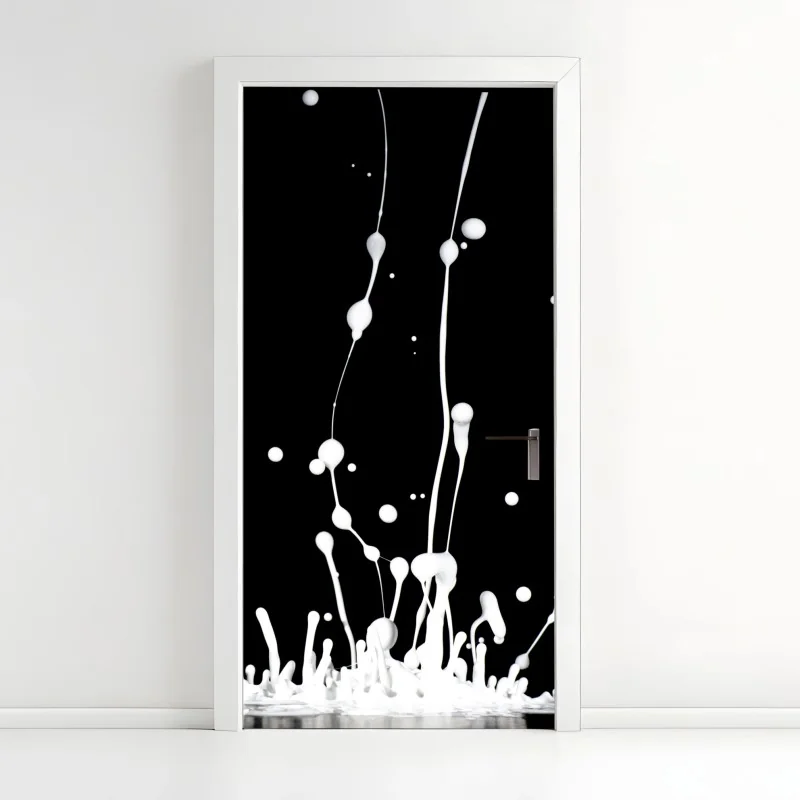 Türaufkleber goldener sonnenaufgang über der meeresküste – Wallnifity®