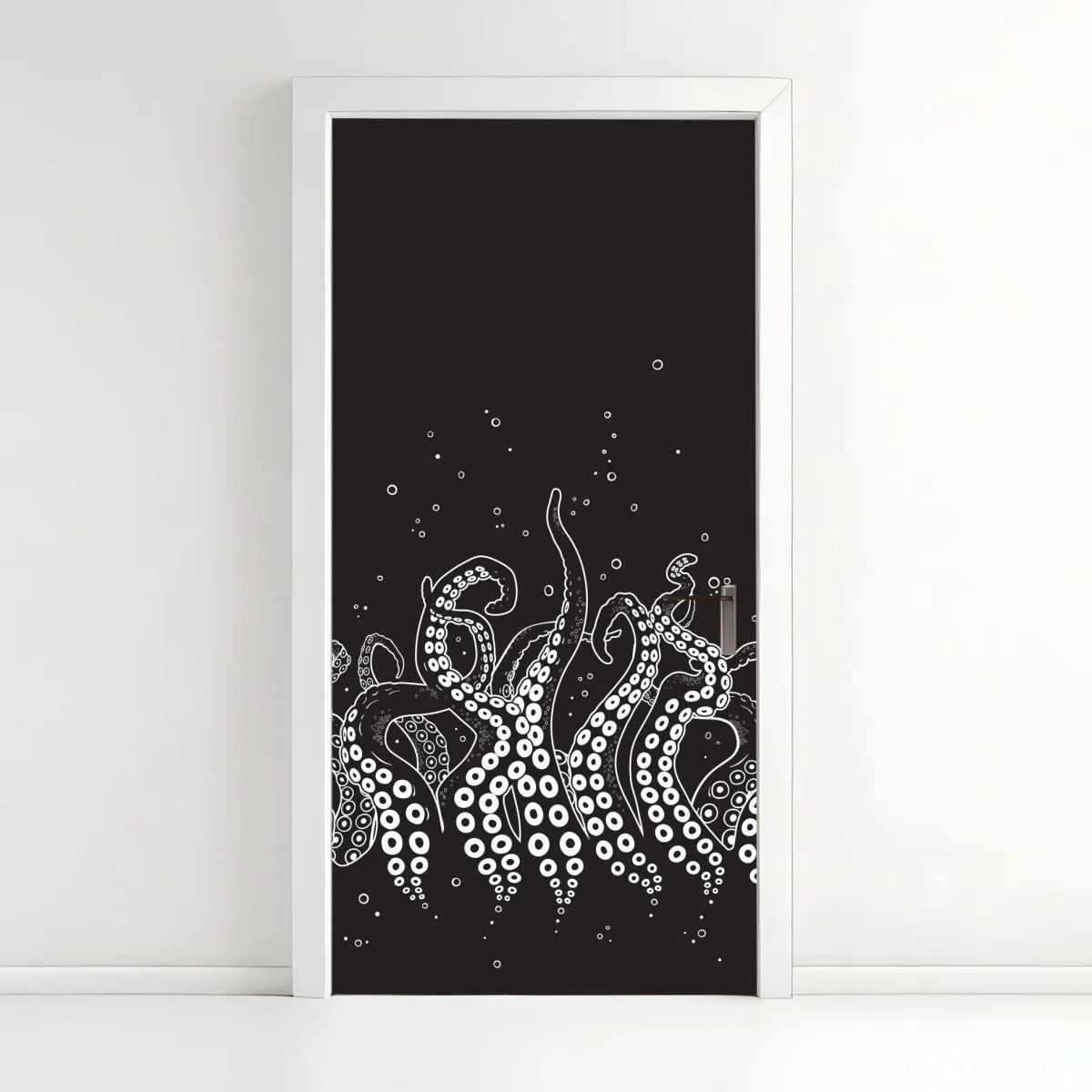 Türaufkleber oktopus tentakel muster – Wallnifity®