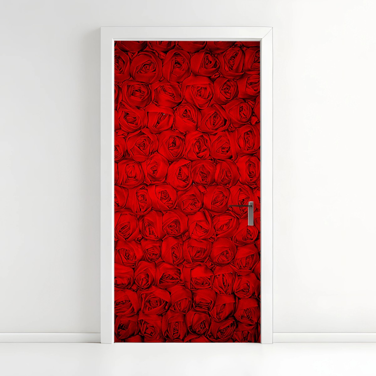 Türaufkleber endlose rote rosen – Wallnifity®