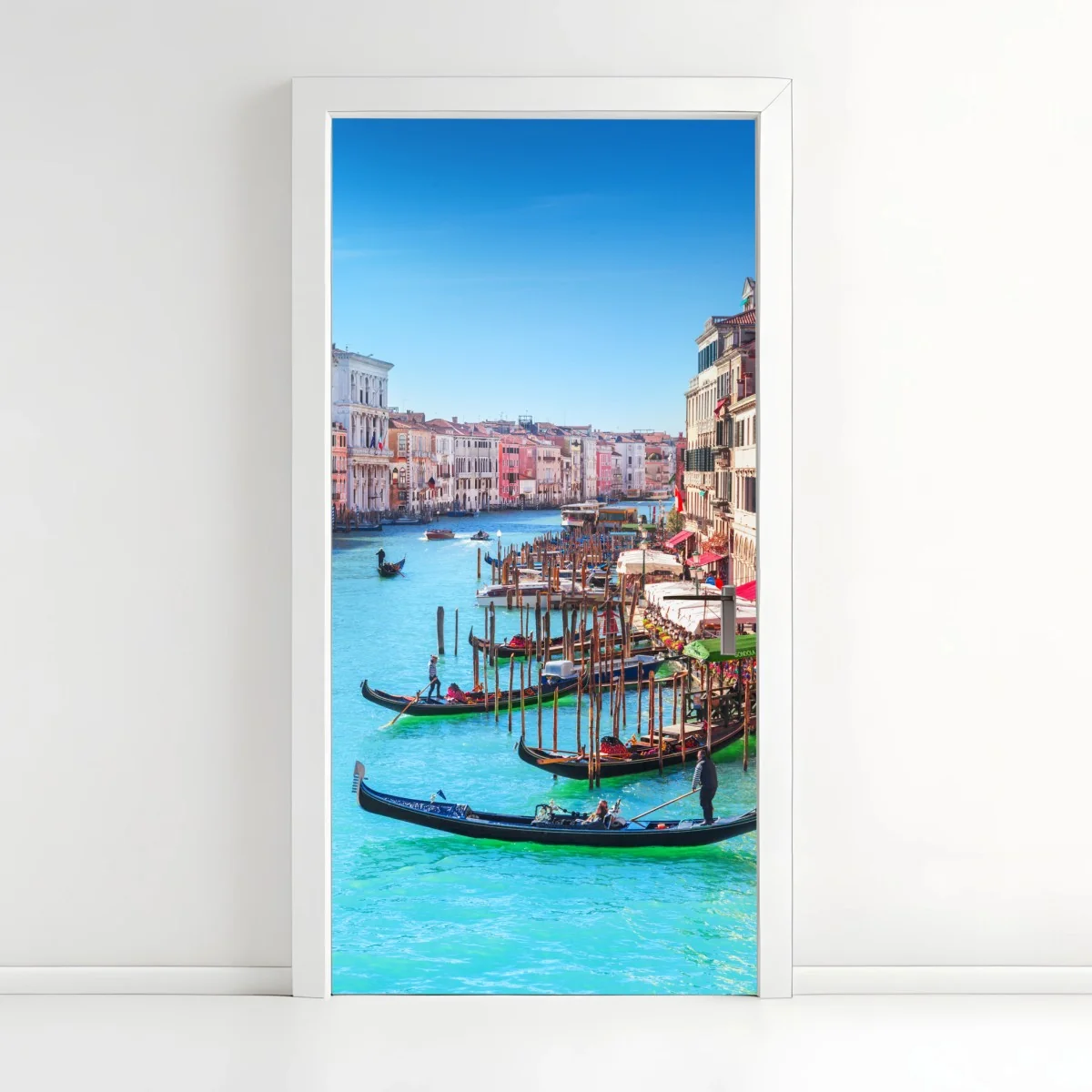 Türaufkleber Venedig großer kanal stadtansicht – Wallnifity®