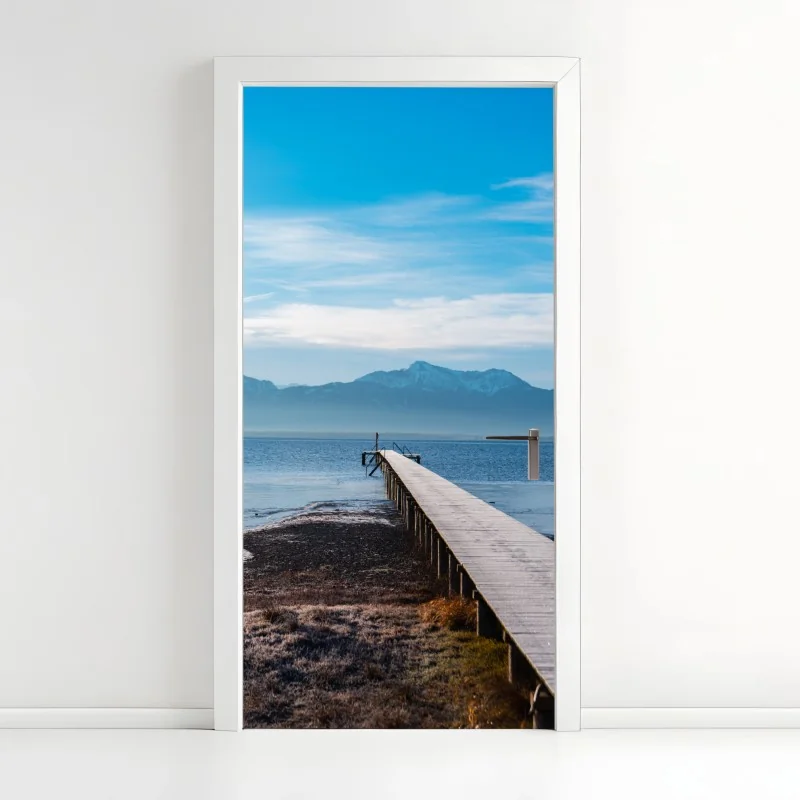 Türaufkleber tiefblauer sternenhimmel – Wallnifity®