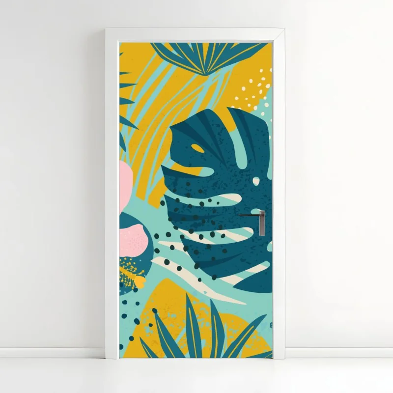 Türaufkleber Dubai marina sonnenuntergang – Wallnifity®