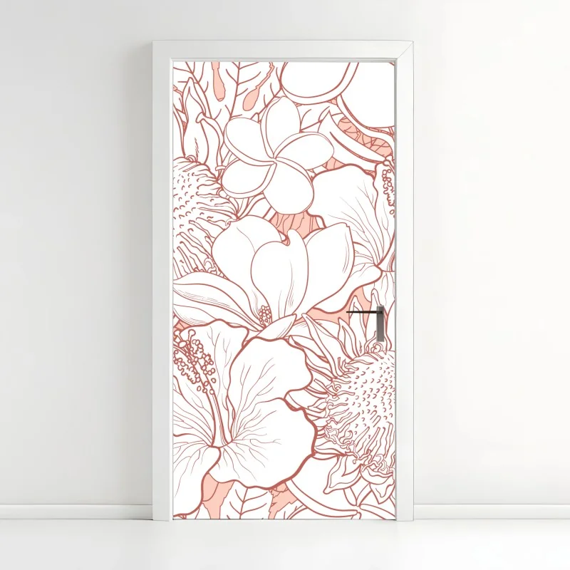 Türaufkleber Dubai marina sonnenuntergang – Wallnifity®