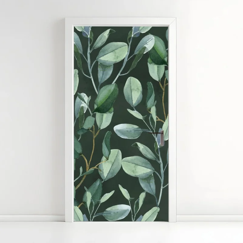 Türaufkleber pastell bärenmuster für das kinderzimmer – Wallnifity®