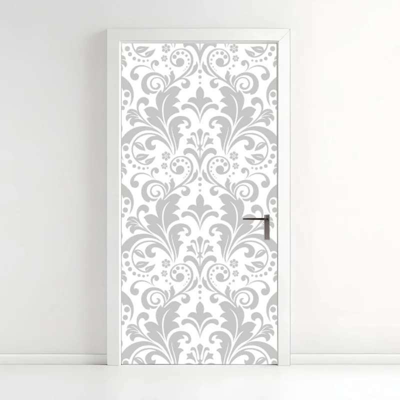 Türaufkleber süßes safari-tiermuster für kinder – Wallnifity®