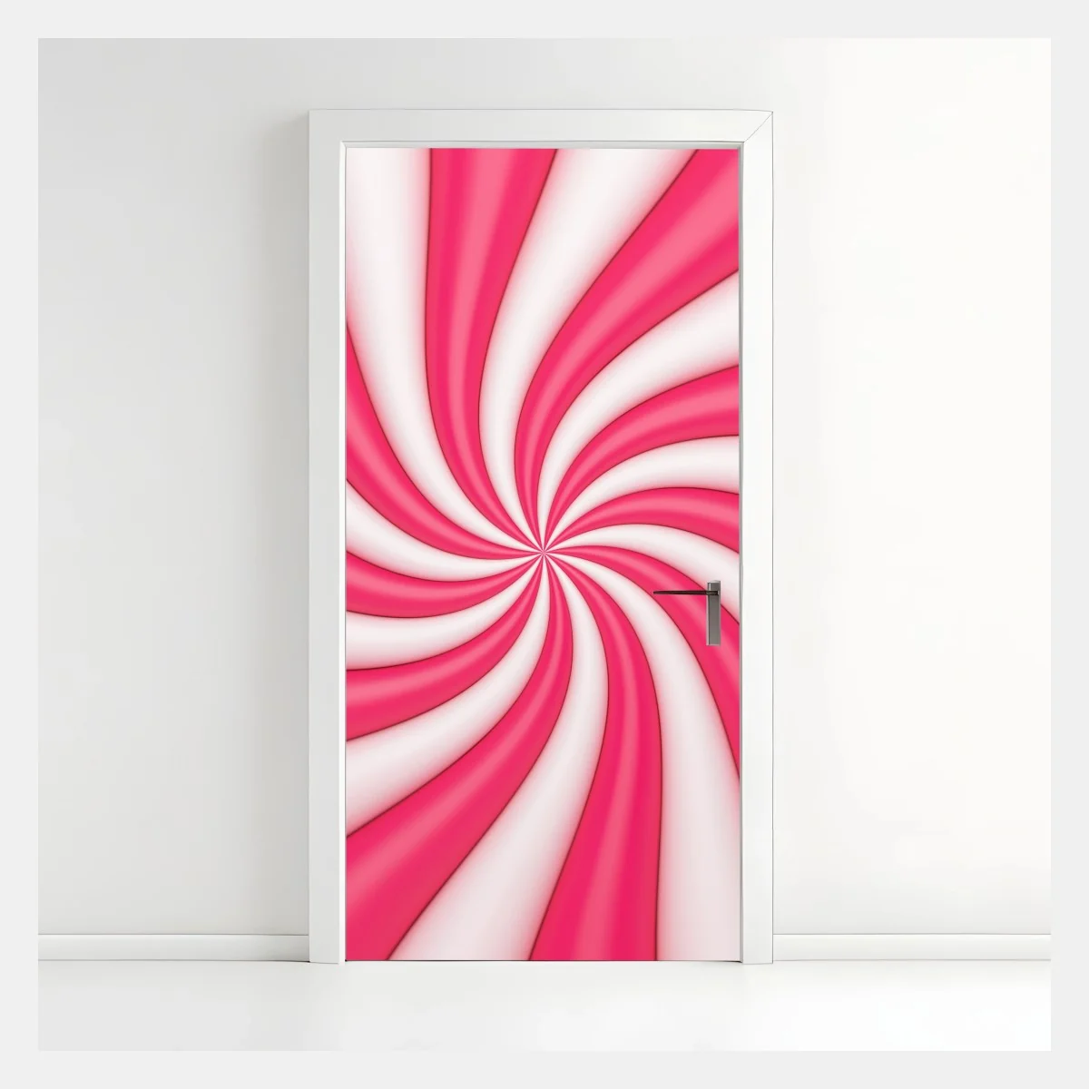 Türaufkleber rosa bonbonspirale – Wallnifity® Türaufkleber rosa bonbonspirale – Wallnifity®