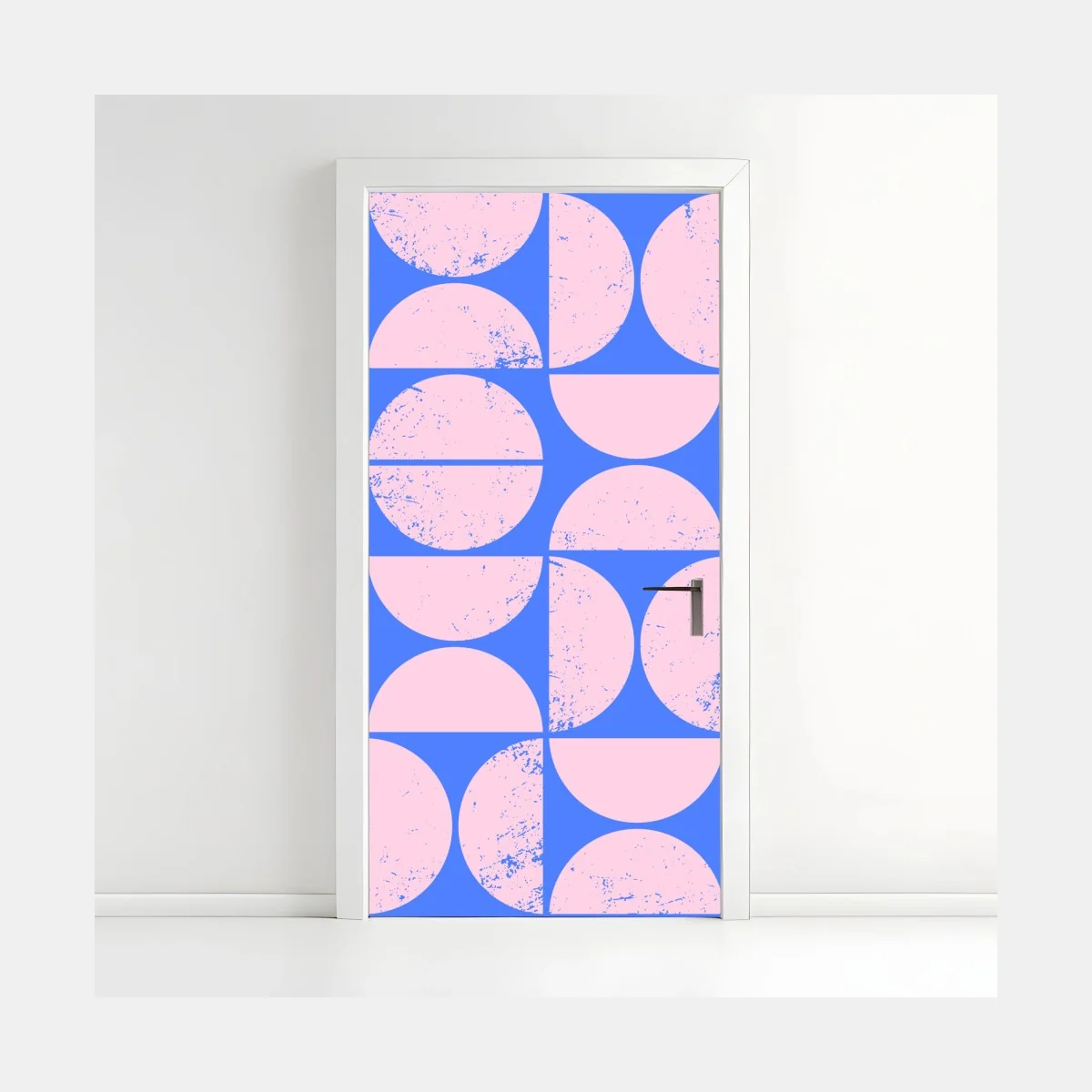 Türaufkleber pastell geometrisches kreismuster – Wallnifity® Türaufkleber pastell geometrisches kreismuster – Wallnifity®