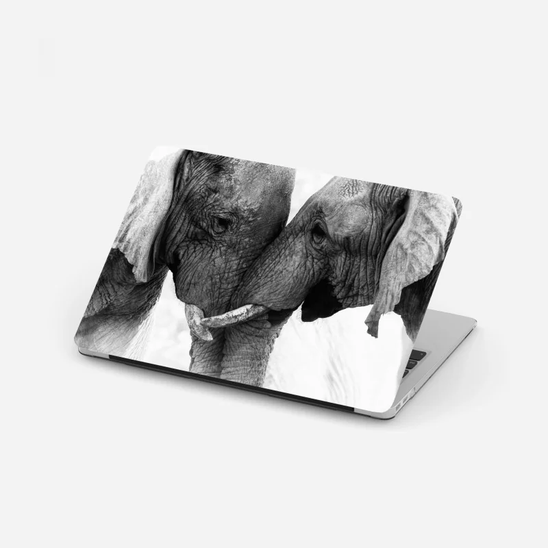 Laptop-Aufkleber beige travertin steinstruktur – Wallnifity®