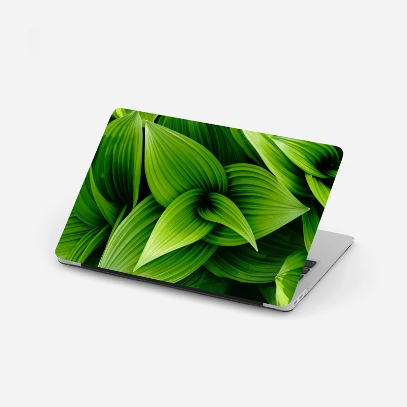 Laptop-Aufkleber verspieltes gepardenmuster auf türkisgrund – Wallnifity®