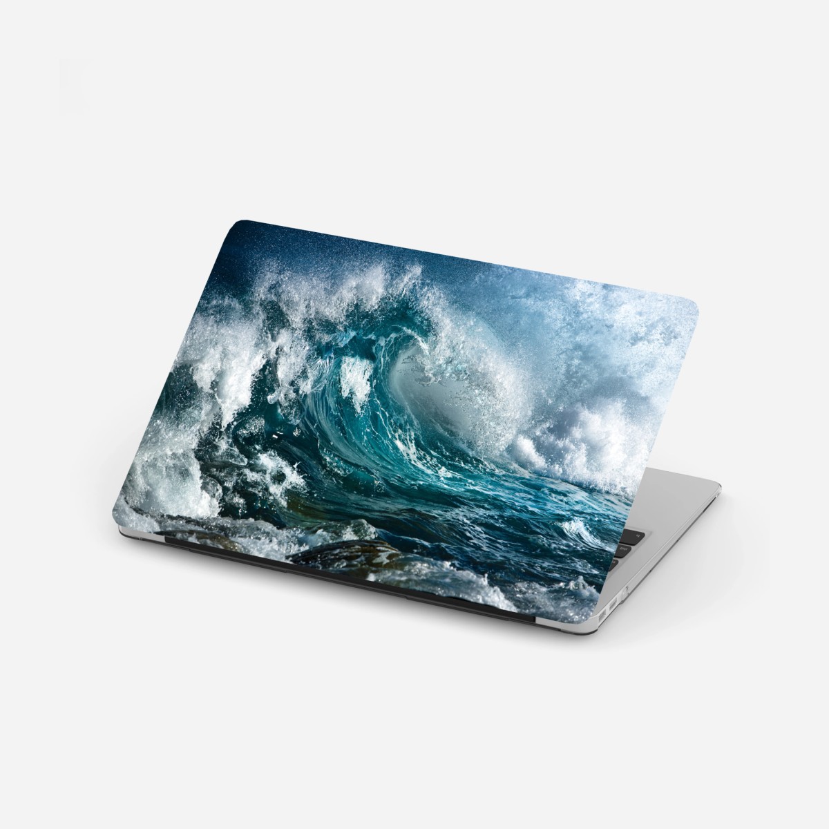 Laptop-Aufkleber türkise ozeanwelle in bewegung – Wallnifity® Laptop-Aufkleber türkise ozeanwelle in bewegung – Wallnifity®