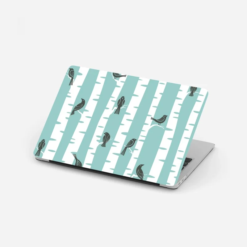 Laptop-Aufkleber tropischer strand in Phuket mit palme – Wallnifity®