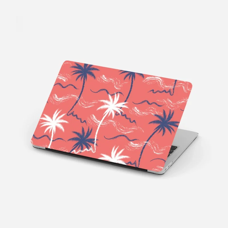 Laptop-Aufkleber tropischer strand in Phuket mit palme – Wallnifity®